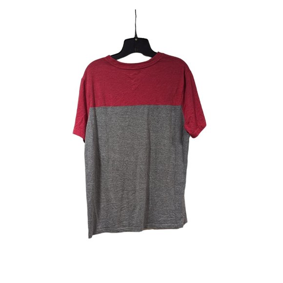 Urban Pipeline The Ultimate Tee Red & Gray Short Sleeve T-shirt Sz L - Picture 2 of 5